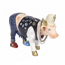 CowParade - Queen Cow Caesar, Medium